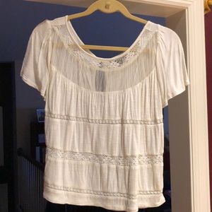 Slightly cropped shirt